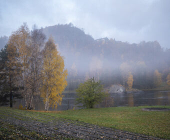 Høstmorgen i Vennesla